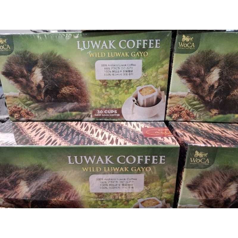 

Woca Kopi Luwak Gayo 30s Drips