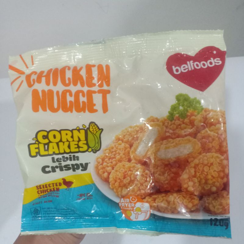 

Belfoods Chicken Nugget Cornflakes 120gr