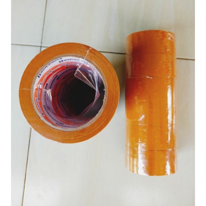 

( 1 Slop isi 6 roll ) Lakban Besar Coklat Ukuran 90 yard 45mm