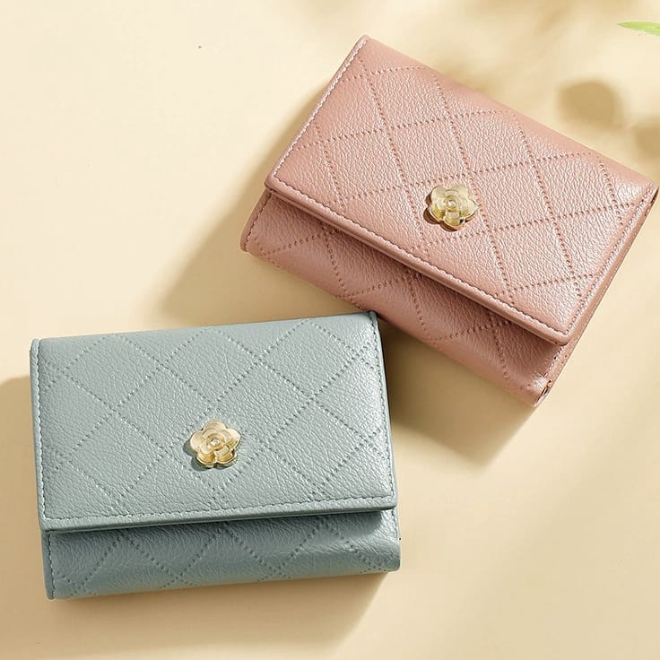 FG2 ASIN829 Dompet Lipat Wanita Impor Wanita Terlipat Dompet Mini D237 Dompet mini portabel dompet w