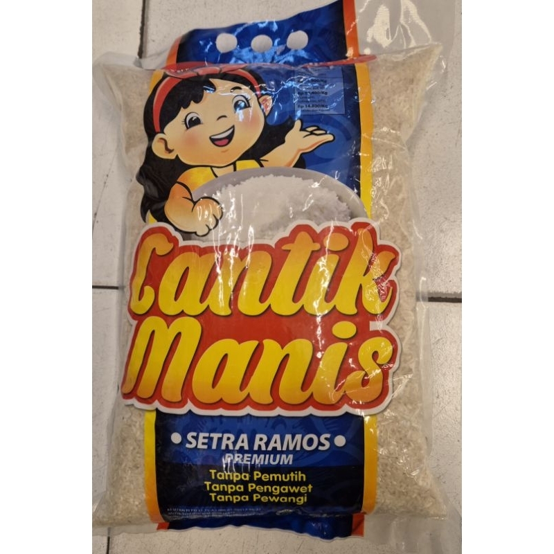 

Beras Premium Setra Ramos CANTIK MANIS Biru 5kg - SI