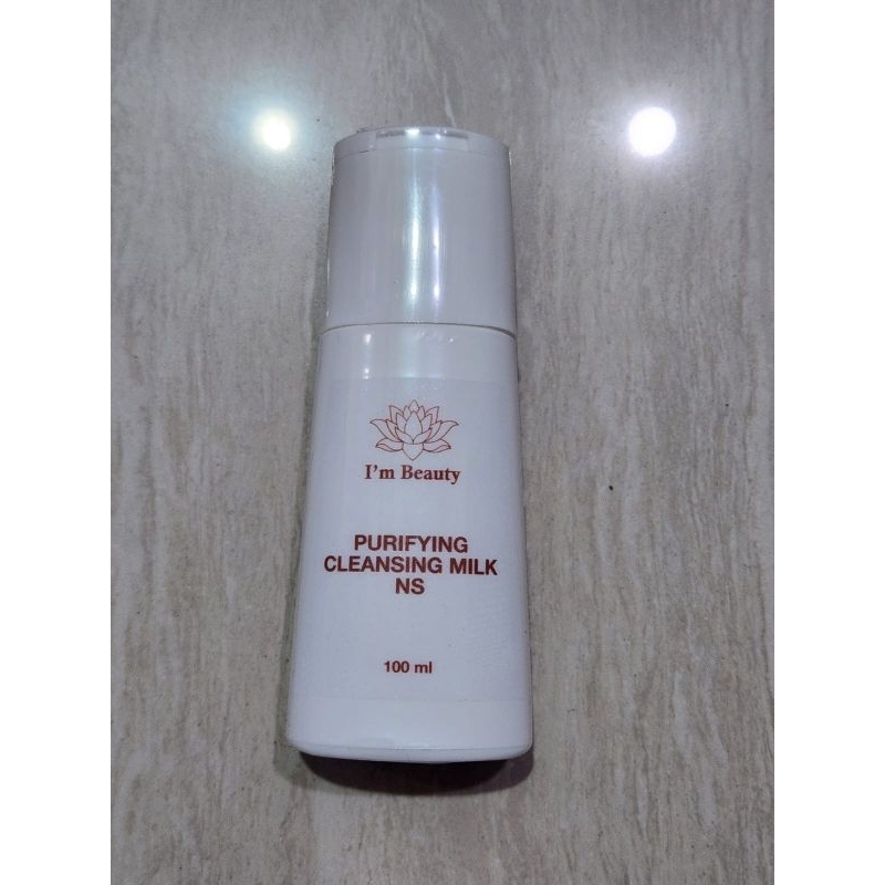 I'm Beauty Purifying Cleansing Milk NS ( Normal Skin ) - susu pembersih kulit wajah normal - im beau