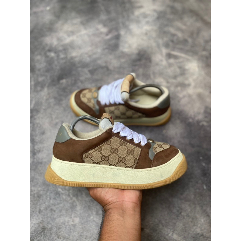Gucci Double Screener Sneakers Men Size 40 / second