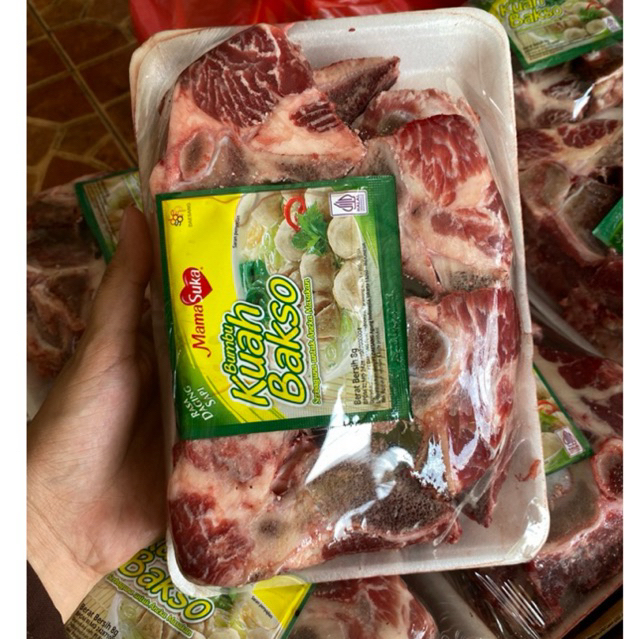 

Iga gondrong plus bumbu 1kg