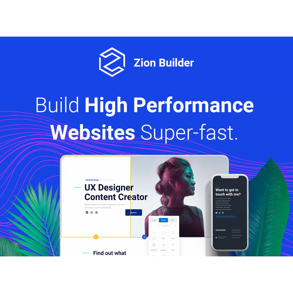 Zion Builder WordPress - Original Lifetime Lisensi