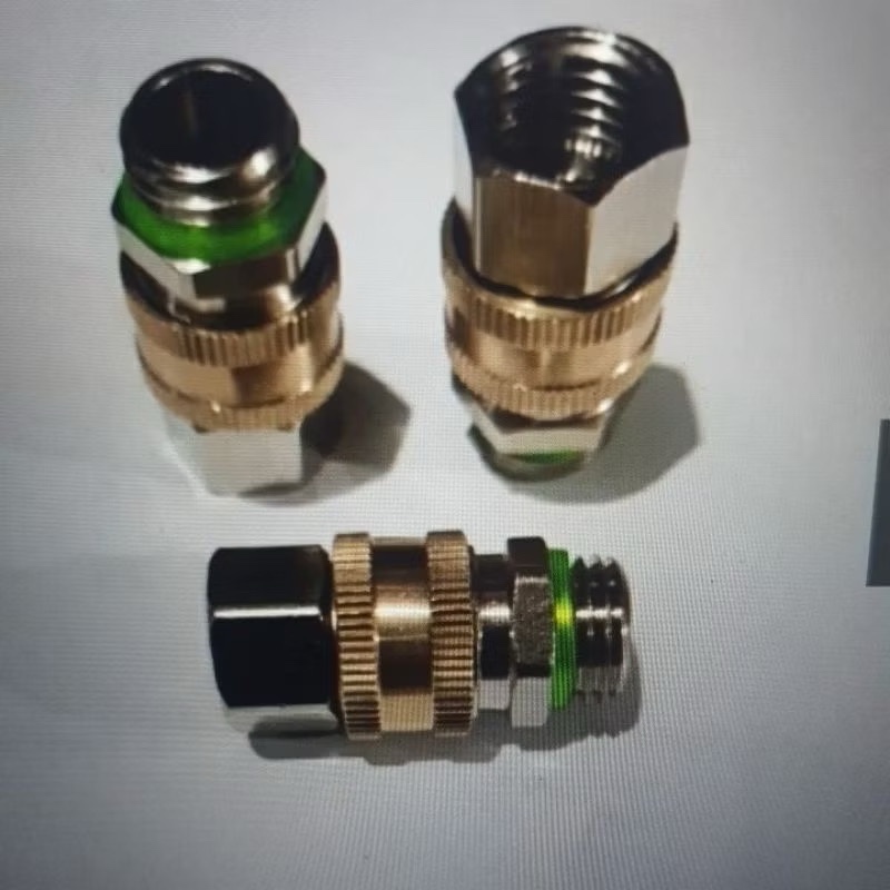 Anti Kusut Selang Kompresor Connector Swivel Drat 1/4