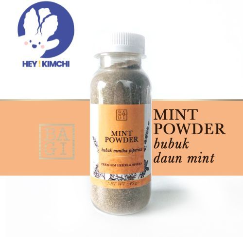 

Mint bubuk PREMIUM - Mint Powder - BAGI - Bubuk Daun Mint Kering - Ground Mint Leaves