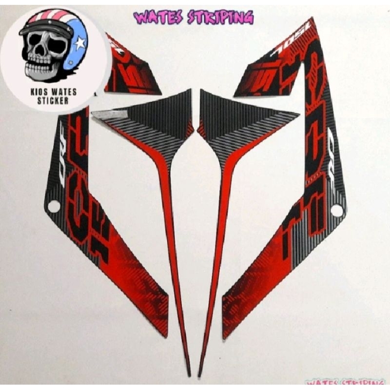 STRIPING DECAL POLET STICKER HONDA CRF 150L 2019 2020 2021 2022