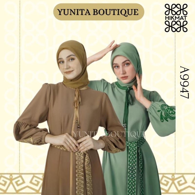 New arrival Abaya hikmat A9947 Original