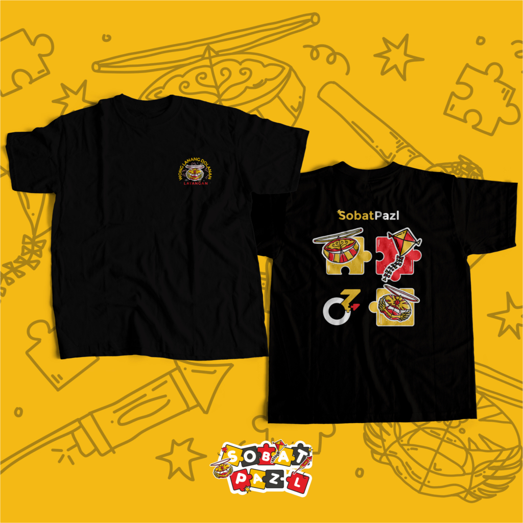Kaos Zulfa Lanang Layangan - Kaos Anak dan Dewasa - Bahan Katun Crew Neck - Pazl 1