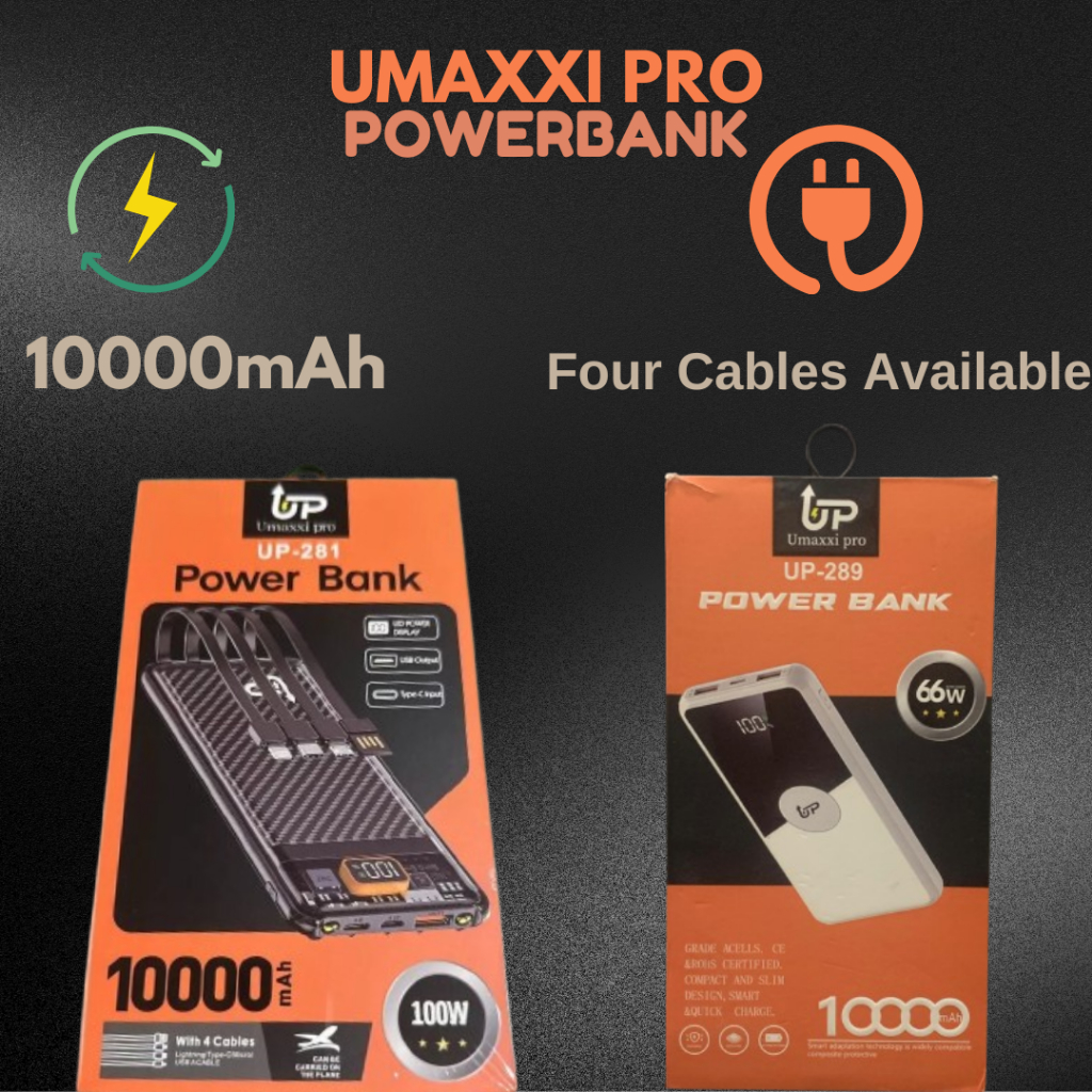 POWERBANK 10000mAh UMAXXI PRO UP-28 DAN UP-281