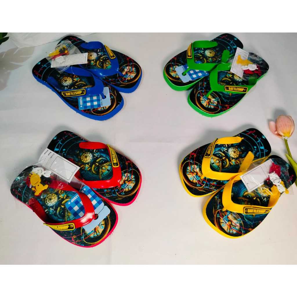 Sandal BATTLESHIP Burung Hantu /Sandal Jepit Anak-2249
