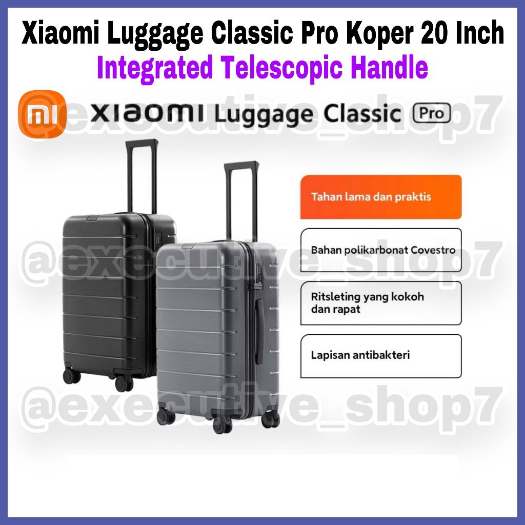 Luggage Classic Pro Koper 20 Inch - Integrated Telescopic Handle