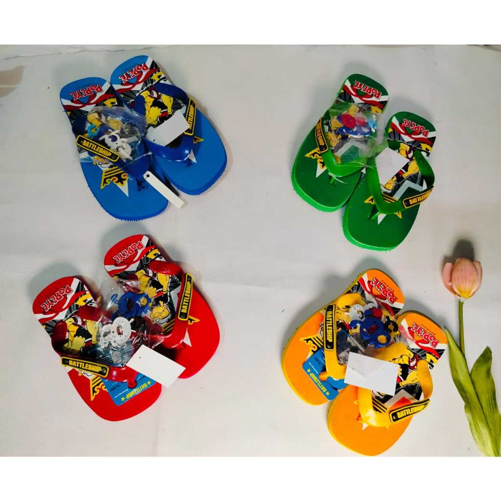 Sandal BATTLESHIP POPEYE/Sandal Jepit Anak-2248