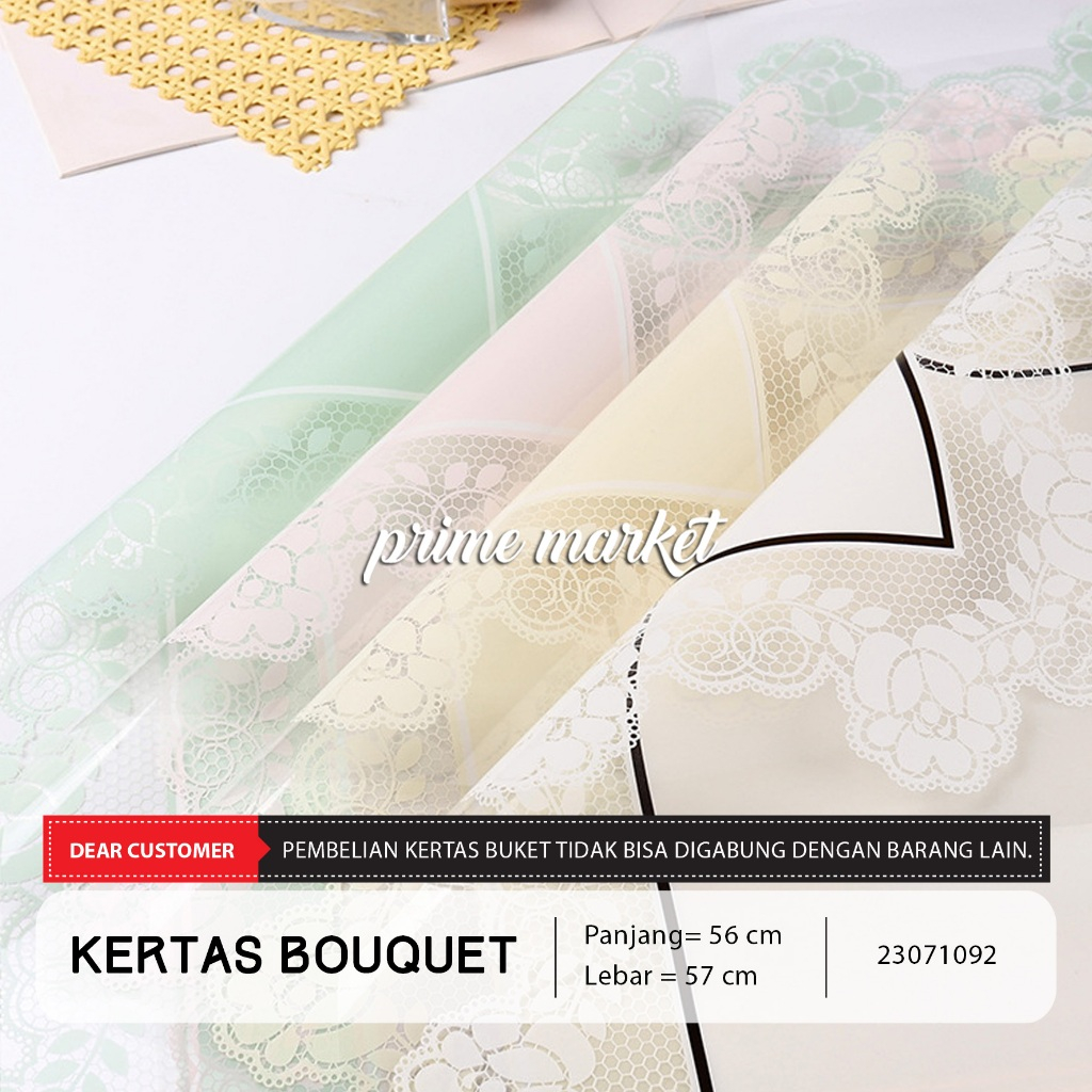 

Kertas Buket Bunga Kertas Cellophane Buket Kertas Bucket Kertas Wrapping Buket Transparan (23071092)