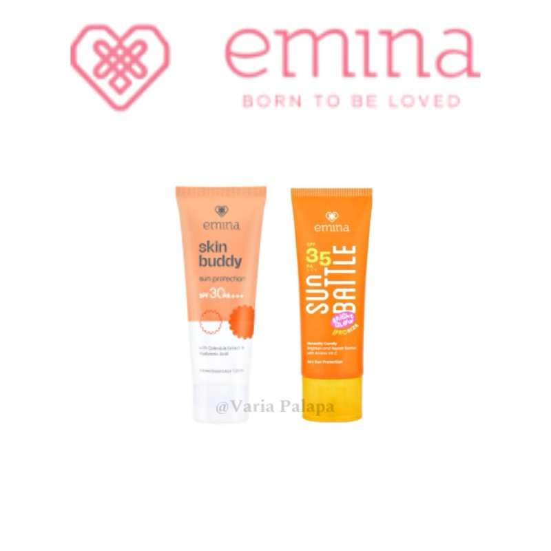 Emina Sunscreen Spf 30++Sun Bettle || Emina Skin Buddy SPF 30++