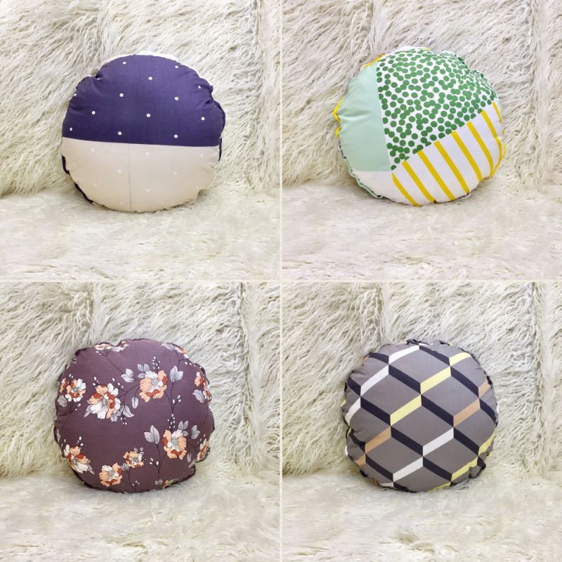 BANTAL BULAT//BANTAL BULAT KECIL//BANTAL SOFA//BANTAL BULAT UK45