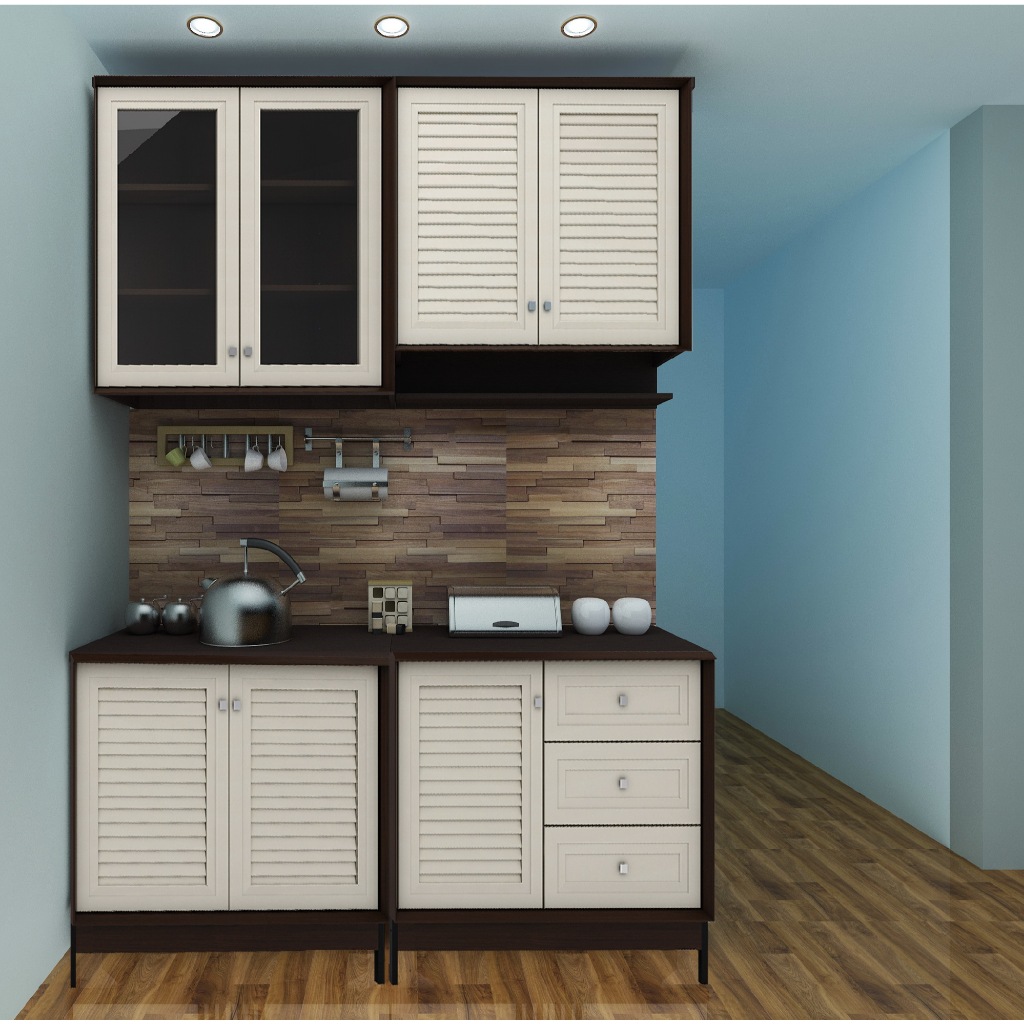 Lemari Dapur / Kitchen Set / Rak Gantung / Lemari Gantung / Lemari Kitchen (Atas & Bawah)