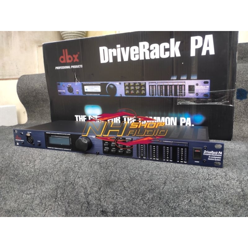 DLMS DBX PA Speaker Management DBX PA Driverack DBX PA DLMS PA 3in 6out 3 Way Grade A Delay Fungsi I