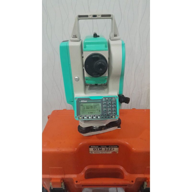 Total Station Nikon DTM-322+2 Bekas Lengkap