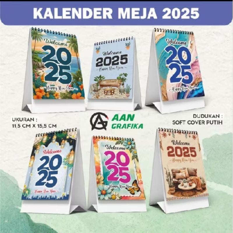 

KALENDER 2025 BERBAGAI MOTIF COLORFULL
