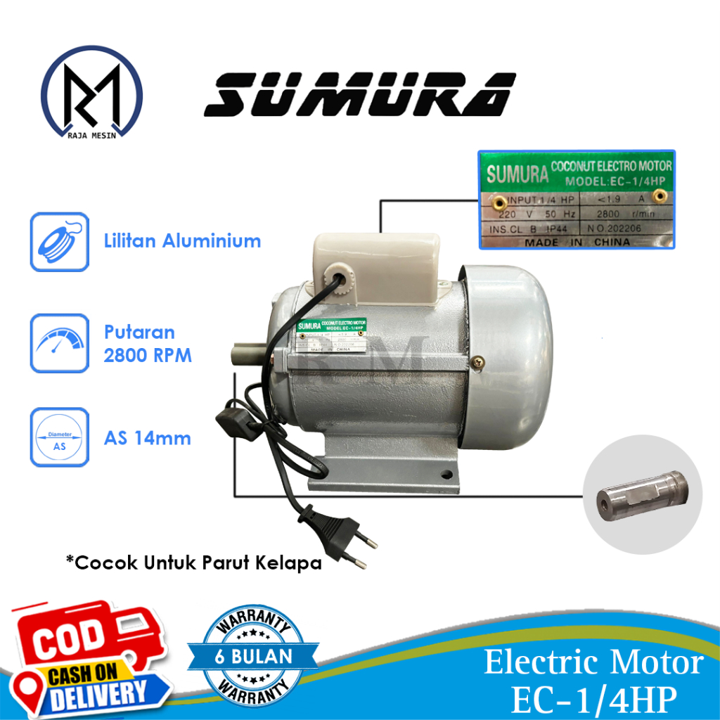 Kompresor Udara GE VBCE-025|30HS-SW 1|4 HP - Pengisap Udara Berdaya Tinggi