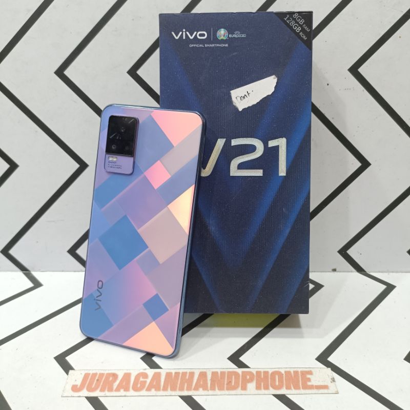 VIVO V21 8/128GB HP BEKAS SECOND - LANGSUNG CEK DESKRIPSI