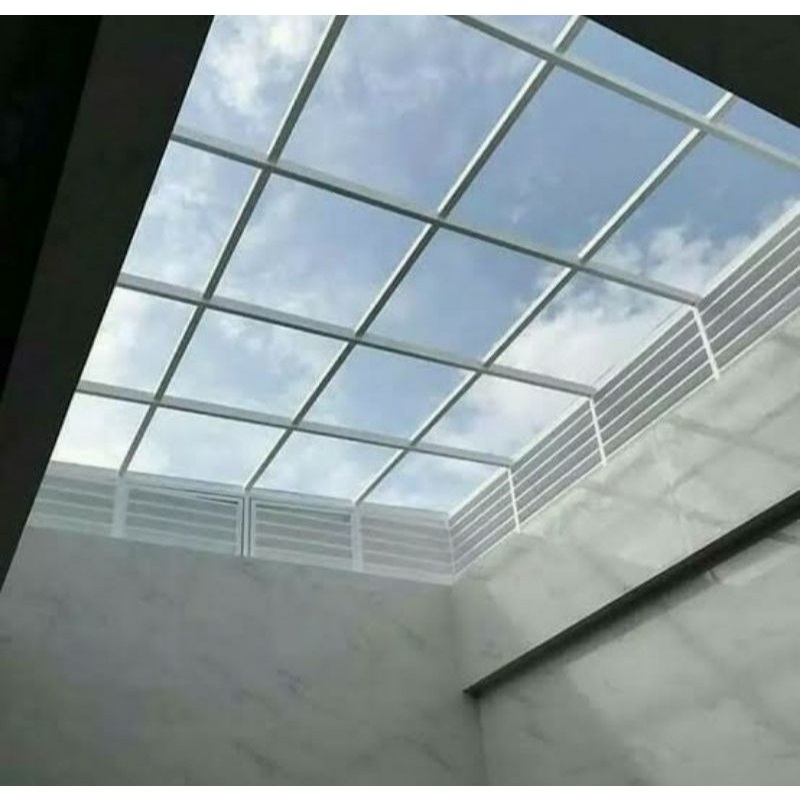 kanopi solarflat 3mm, atap solarflat