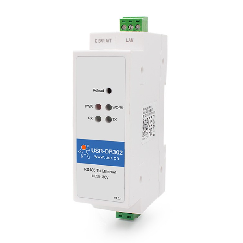 DIN RAIL RS485 to Ethernet converter ModBus Gateway