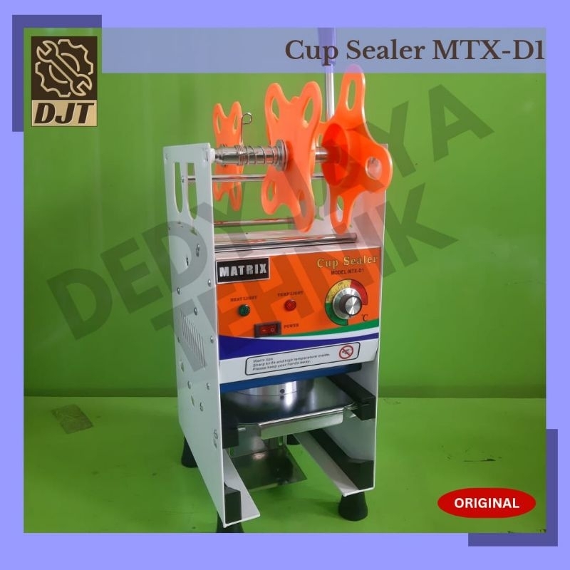 Mesin Cup Sealer D1- Matrix Alat Pres Gelas plastik MTX D1- Premium