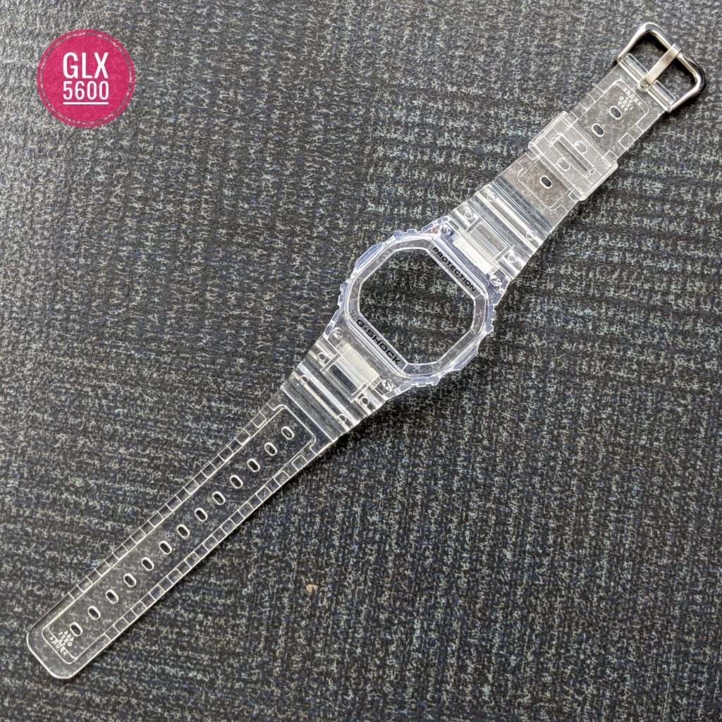 BNB STRAP BEZEL CASIO GSHOCK G SHOCK G 5600 GWM 5600 GLX  5600 GLS 5600 GWS 5600 GWM 5610 TRANSPARAN