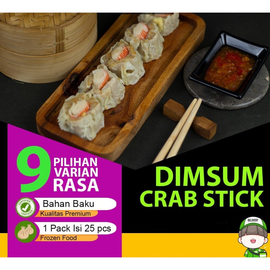 

25 Pcs Dimsum Mozzarella Frozen Food 1 Pack Halal Premium - Beef - Sosis - Udang - Mercon etc