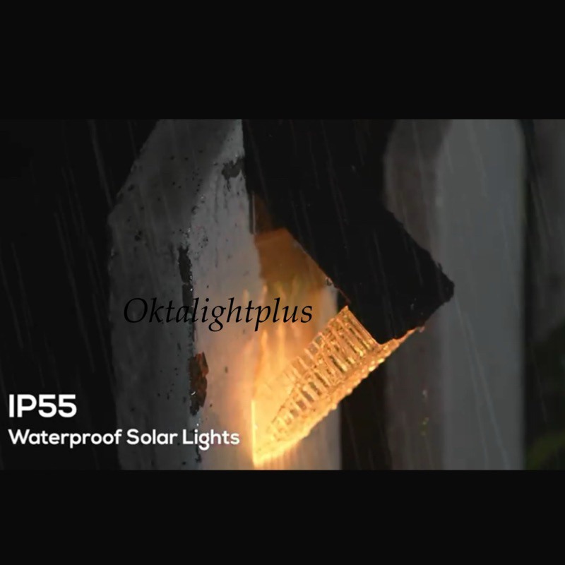 Lampu pagar solar panel lampu tangga solar panel LED