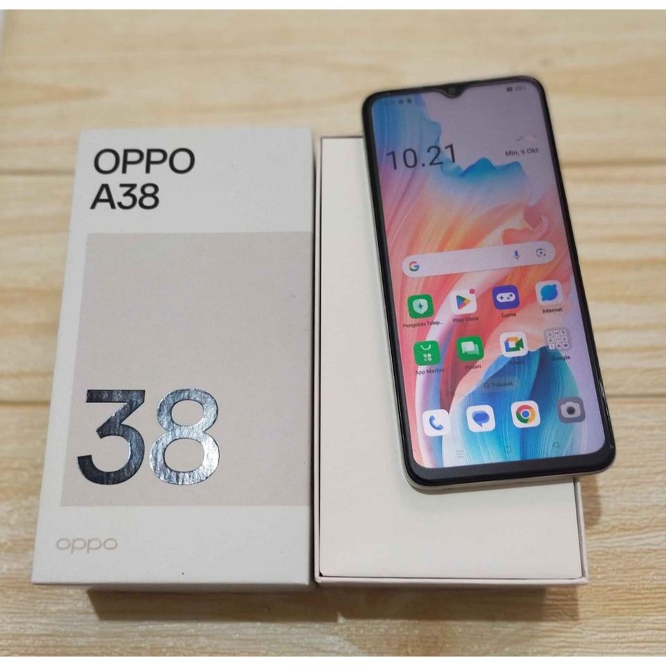 Oppo A38 4gb/128gb 6gb/128gb IPS LCD 6,56'' inc SECOND Fullset Original Istimewa