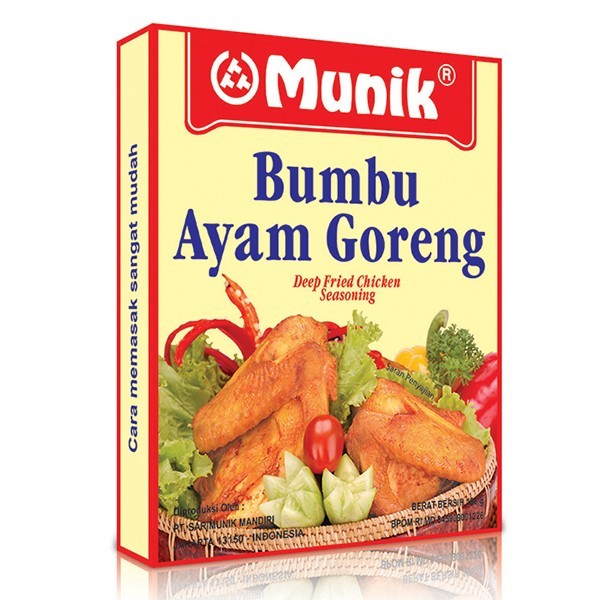 

Munik Bumbu Ayam Goreng 180 g