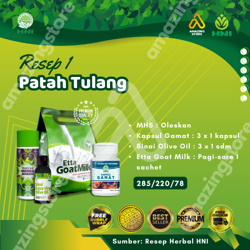 

Resep Herbal HNI HPAI || Resep Etta Goat Milk Ori Atasi Patah Tulang