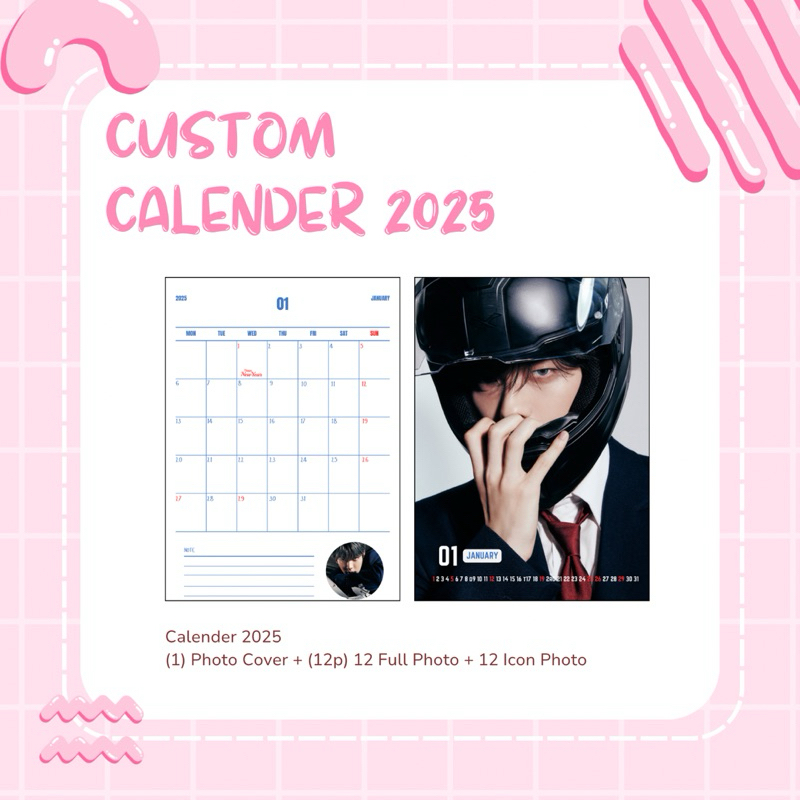 

CUSTOM CALENDER 2025