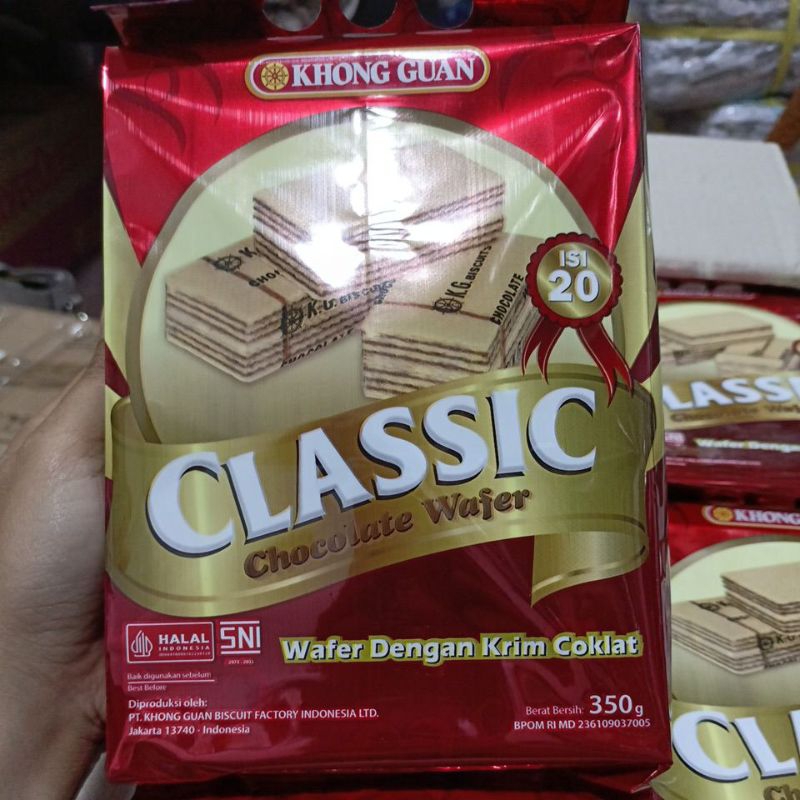 

KHONG GUAN WAFER CLASIC CHOCO 350g