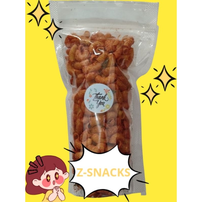 MAKARONI PEDAS DAUN JERUK KEMASAN POUCH