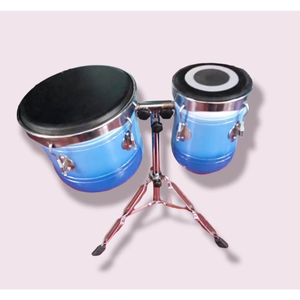Kendang Tabla Kendang Dangdut Gendang Koplo Dan Stand Kulit Hitam