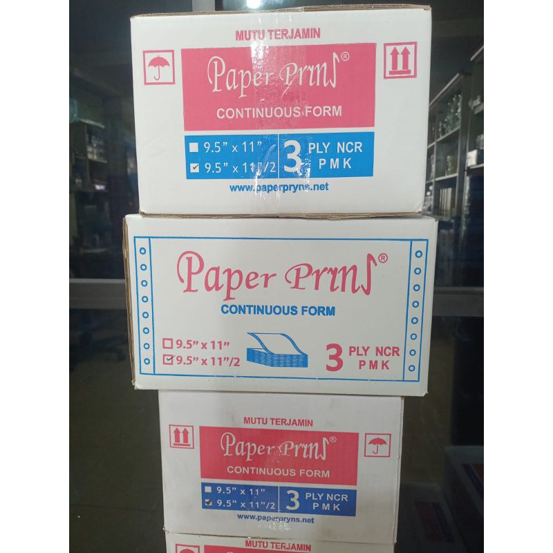 

paperpryns kertas CONTINUOSform 3ply9,5x11/2(bagi:2)