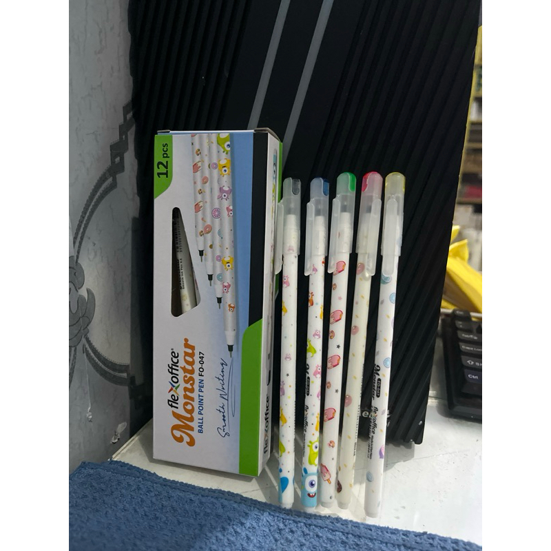 

BOLPEN / BALLPOINT FLEXOFFICE MONSTAR FO-047 FANCY (TINTA HITAM)