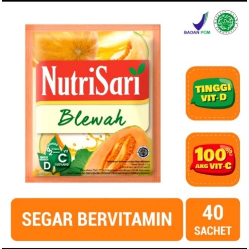 

nutrisari kemasan 4 renteng (40 saset)