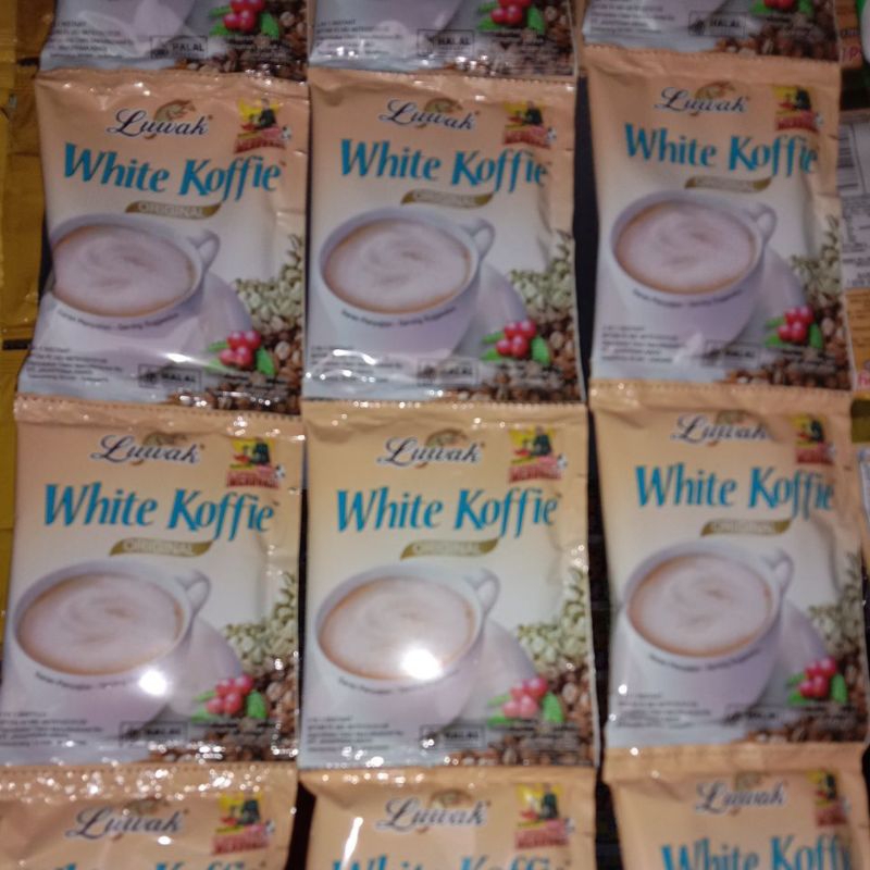 

Kopi luwak white koffie 10 sachet