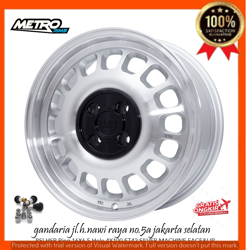 VELG PELEK RACING R16 RING 16 UNTUK MOBIL CITY FREED VIOS JAZZ SIRION KARIMUN DLL-JAKARTA SELATAN