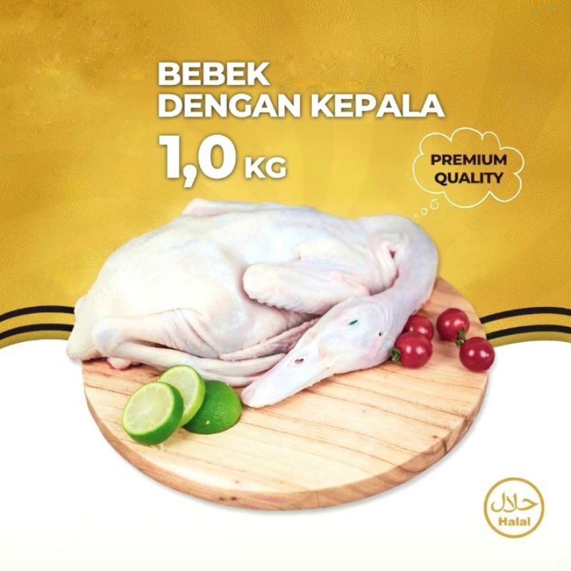 

DAGING BEBEK 1.0 KG PAKAI KEPALA KAKI FROZEN