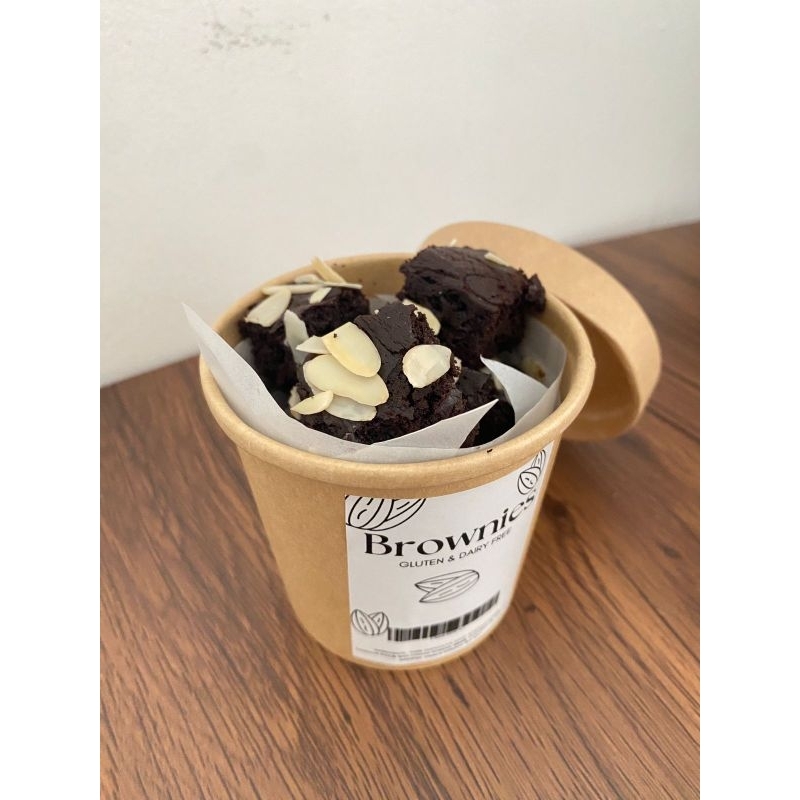 

Brownies bites/ Brownies bucket (Gluten Free, Dairy Free)