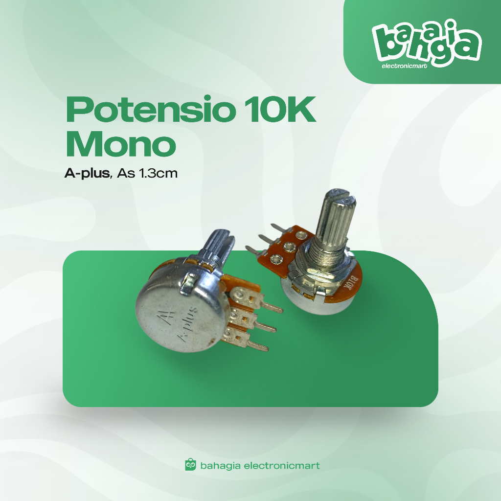 POTENSIO MONO 10K A PLUS / A-PLUS / BAGUS