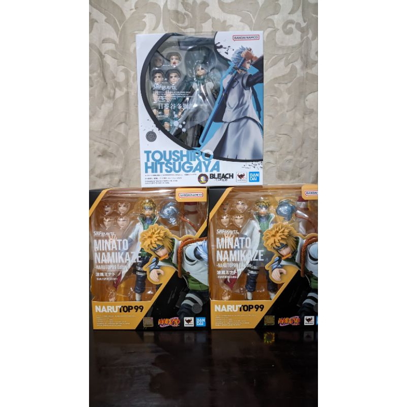 Bandai SHF - Namikaze Minato Top 99 & Hitsugaya Toushiro Naruto Bleach
