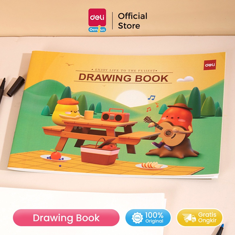 

Deli Buku Gambar / Drawing Book 20 Lembar EN080